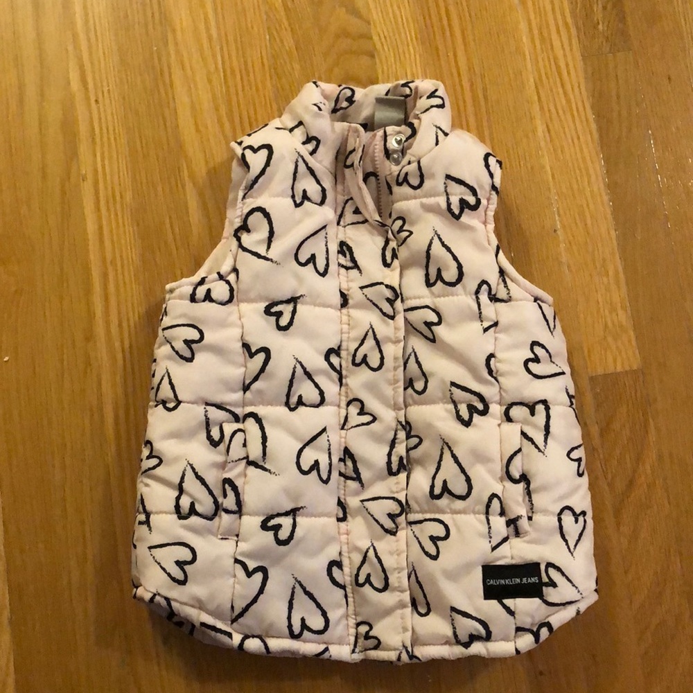 Calvin Klein toddler girls vest